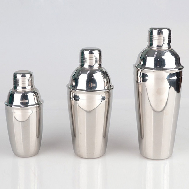 제우스 조주기능사 홈바 스텐 칵테일 쉐이커, 중 (500ml), 1개