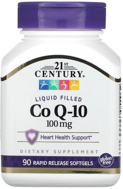 21st Century 21세기 센트리 액상 CoQ-10 100mg 빠른 방출 소프트젤 90정 콩오일 레시틴 함유 코큐텐 코엔자임 큐텐 코엔자임 Q10, 기본, 1개 - 쿠팡