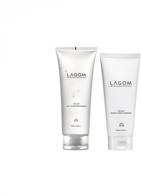 LAGOM 라곰 젤투타 클렌저-220mlL 마이크로포무크렌저-150mL, 1개