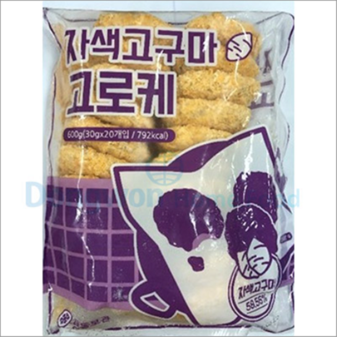 가토코 자색 고구마 고로케(30g 20입) 600g, 20입, 30g