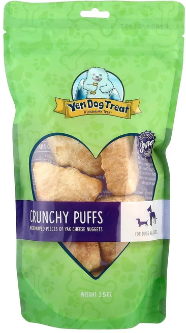 예티 강아지 츄 크런치 퍼프 모든 크기 강아지용 3.5온스 YTC-64963 - 쿠팡
