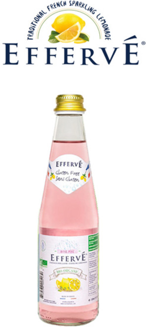 에페브 유기농 로즈핑크 스파클링 탄산음료, 330ml, 1개