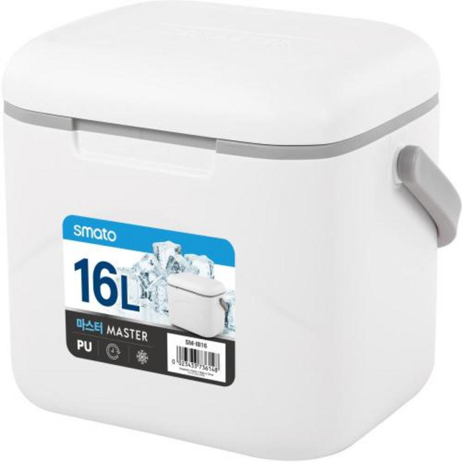 smato 아이스박스 icebox 16L 화이트 1199107, 1개