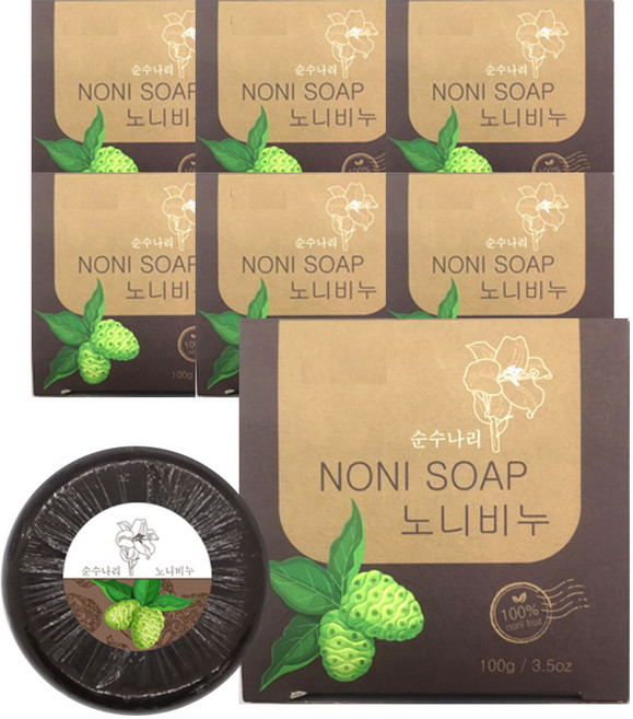 순수나리 베트남 노니비누, 100g