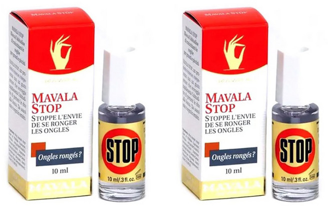Mavala 마발라 스톱 네일 바이팅 10ml 2개