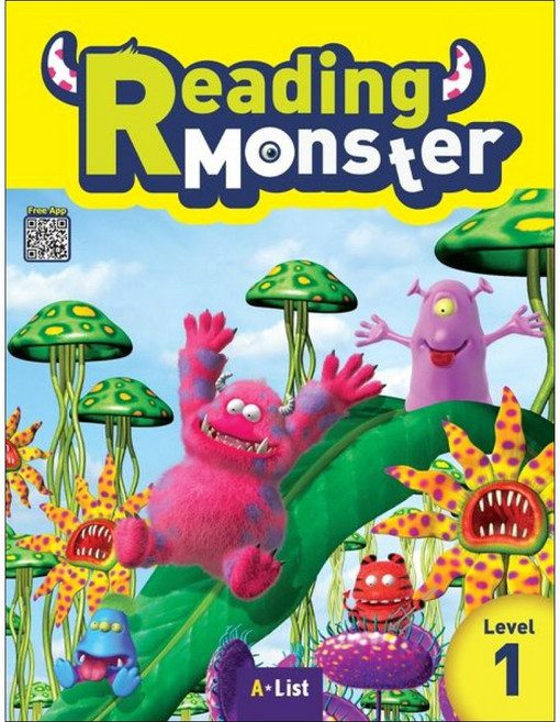 A*List Reading Monster 1 : Student Book with App (Paperback)