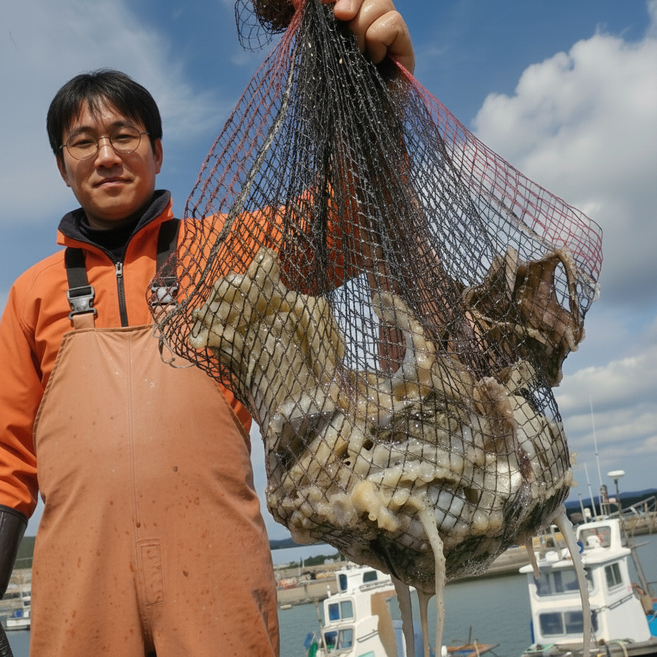 [국내산 알쭈꾸미] 국산 생물 알배기 활 쭈꾸미, 1박스, 1kg