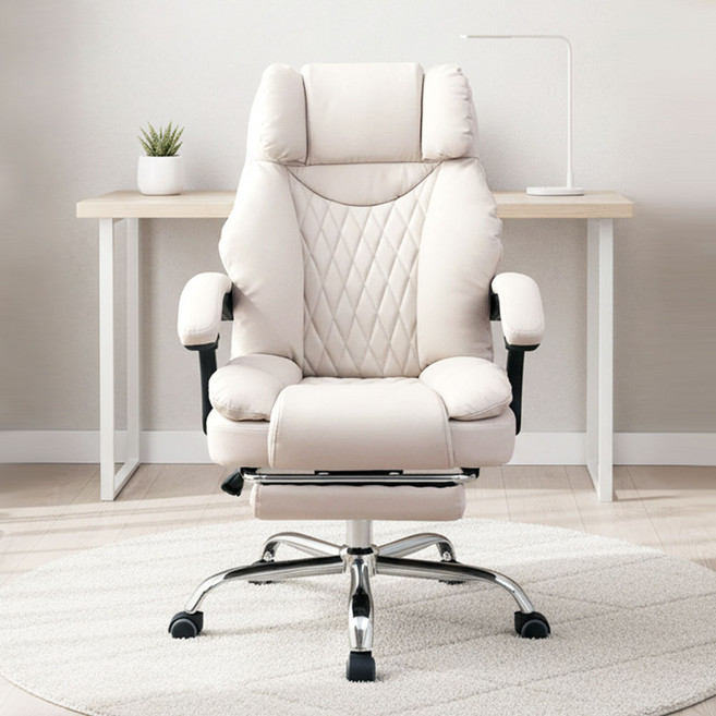 일루일루 다이아 타이탄 침대형 리클라이너 컴퓨터 사무용 의자 5컬러, 아이보리