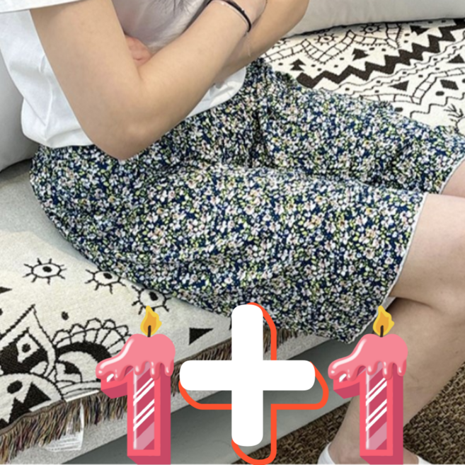 두루머리 남자 파자마 여름잠옷 반바지 5부 1+1