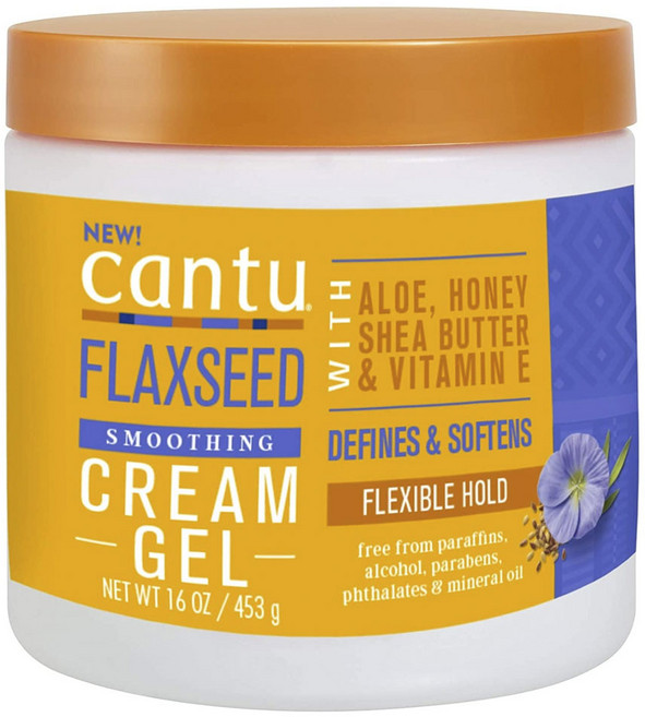 칸투 아마씨 스무딩 크림 젤 디파인 & 소프튼 유연한 고정력 무알코올, 1개