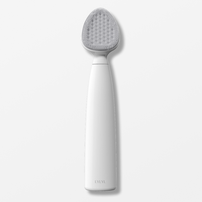 LYLYL 릴릴웨이브 모공샤워 저자극 진동클렌저, 1개, 그레이