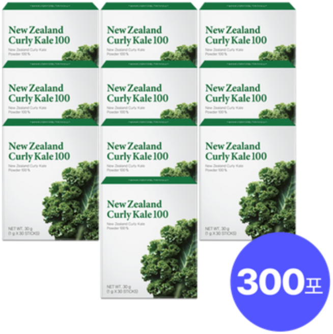 뉴질랜드 컬리케일 100, 30g, 10개