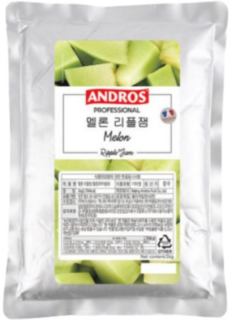 앤드로스 멜론 리플잼, 1kg, 5개