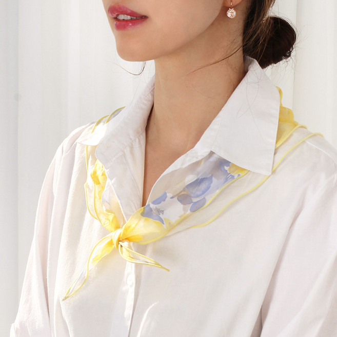 마리스_텐셀 마름모 스카프