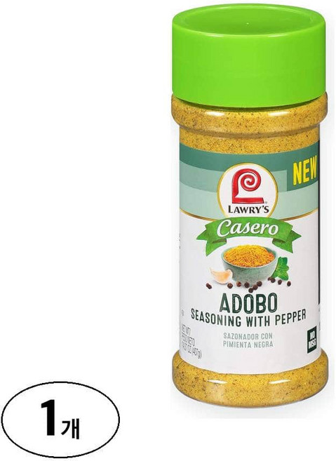 Lawry's Casero 고추를 곁들인 아도보 시즈닝, 407g, 1개