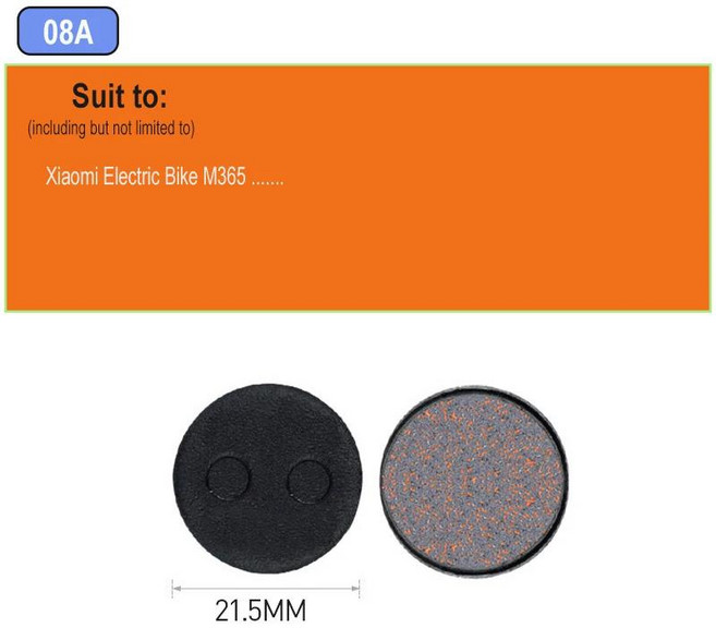 2쌍 (4 개) MTB 자전거 유압 디스크 브레이크 패드 b01s SRAM AVID HAYES Magura ZOOM 사이클링 부품 용 반, [09] 2pair 08A