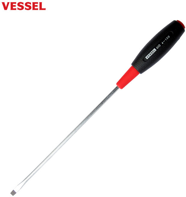 베셀 절연드라이버 610 -4x150mm 고무그립 정밀드라이버, 1개