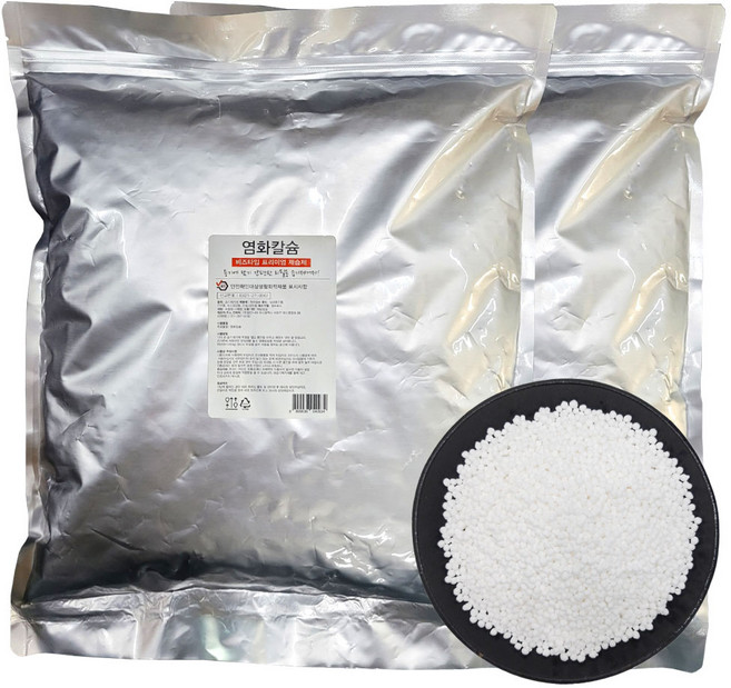 맑은나라 제설용 염화칼슘 3kg 수량별선택, 2개