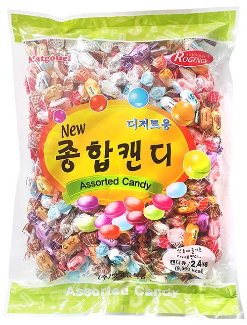 맛고을 종합캔디, 2.4kg, 1개