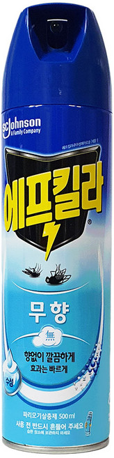 에프킬라 수성 에어로졸 살중제 무향, 500ml, 6개