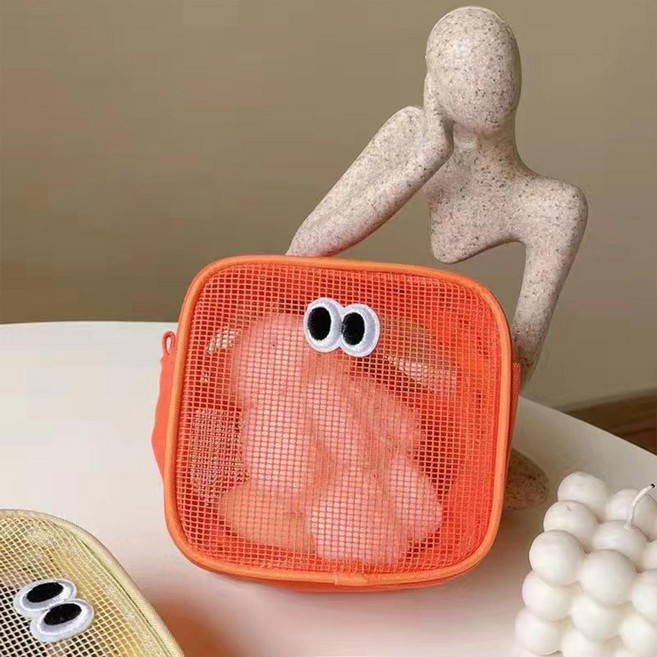 여행용 휴대용 메쉬 포켓 파우치
