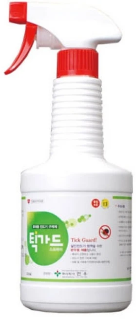 진드기퇴치] 틱가드 스프레이 강아지 산책 해충방지, 1개, 500ml - 쿠팡
