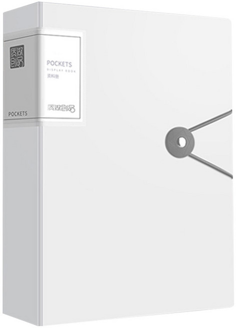 이이공브이샵 A4 클리어 파일 100매, 1개, 화이트