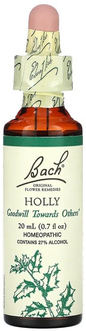 Bach 오리지널 꽃 요법 홀리 20ml(0.7fl oz) BAC-20551, 1개, 20ml - 쿠팡
