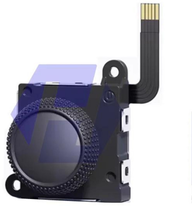 Nintendo Switch/Lite/OLED Joycon 아날로그 엄지 스틱 용 1PC 교체 홀 효과 표류 없음 고감도, 15 non-slip 1pcs