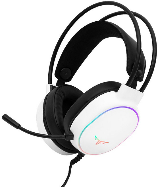 한성컴퓨터 컬러풀 7.1Ch 게이밍 헤드셋, 화이트, TFG CH240