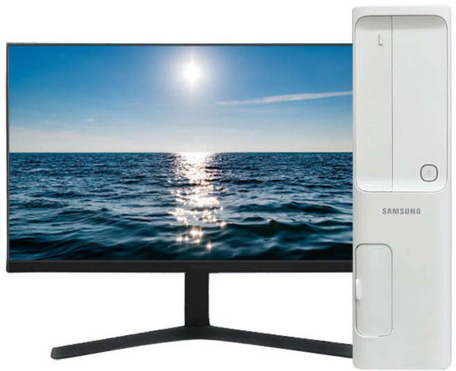 삼성 DM500SFA-AC24W + 22형 LED모니터