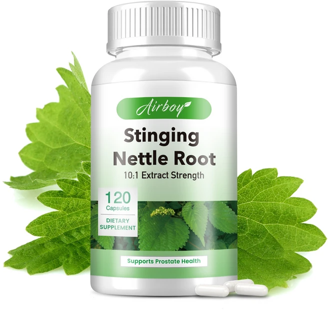 고농축 쐐기풀 뿌리 추출물 10:1 고효율 농축 전립선 건강 및 배뇨 개선 천연 항염증 효과 두피 건강 및 탈모 예방 순수 식물성 캡슐, 120정, 1개 - 쿠팡