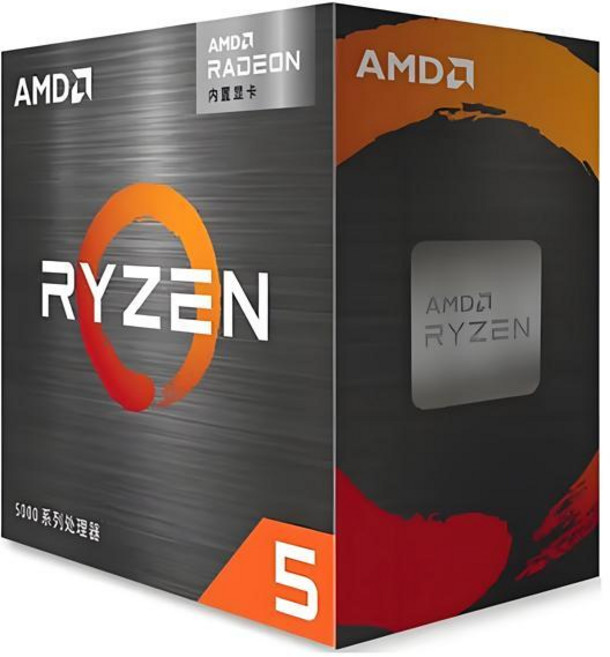 [AMD] 라이젠 5 5500GT - 5000 시리즈 6코어 3.6 GHz 소켓 AM4 65W 라데온 그래픽 프로세서 100-100001489CBX 국제판