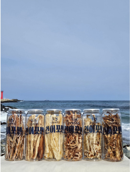 맥반석 버터구이 오징어 휴대용 캠핑간식 건어물간식 건어포맨, 1개, 버터구이오징어 150g 1캔