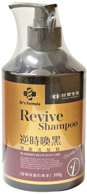 Dr's Formula 極緻洗髮精 逆時煥黑, 500g, 1件
