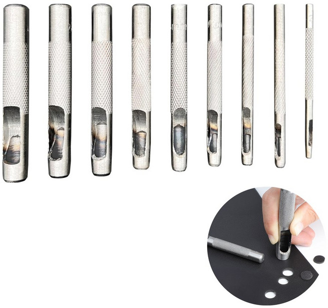 도나토르 가정용 셀프 공예 환펀치세트 9p, 1개