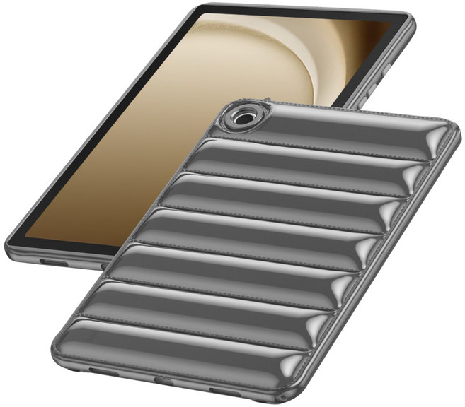 스냅케이스 버블버블 투명 갤럭시탭 케이스, 그레이, 1개