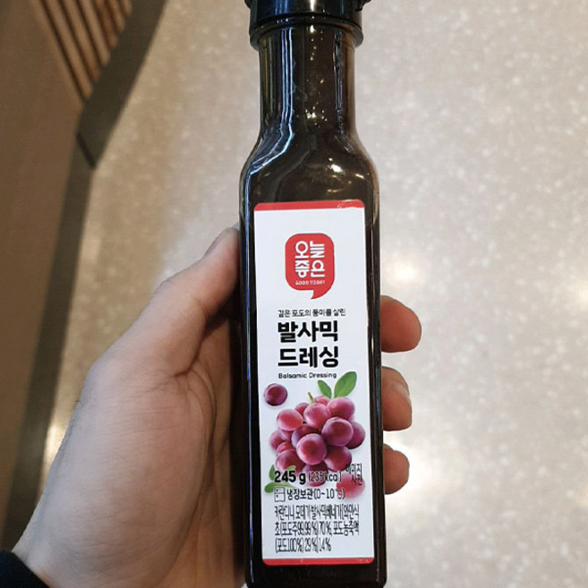 오늘좋은 발사믹 드레싱, 아이스박스 포장, 245g, 1개