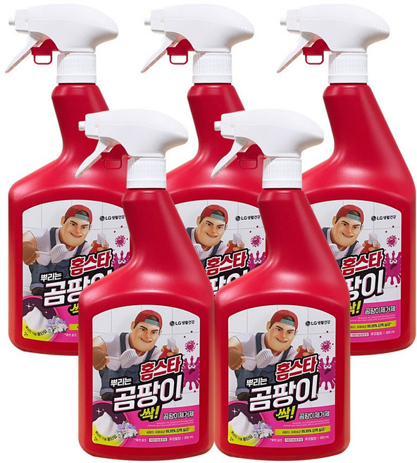 홈스타 맥스프레쉬 뿌리는 곰팡이 싹, 900ml, 5개