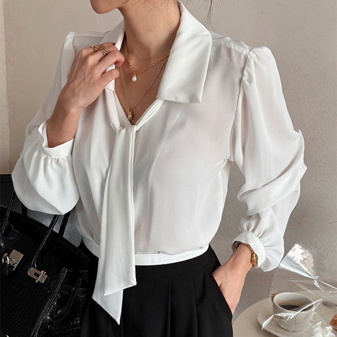 [난닝구]보벨카 타이블라우스