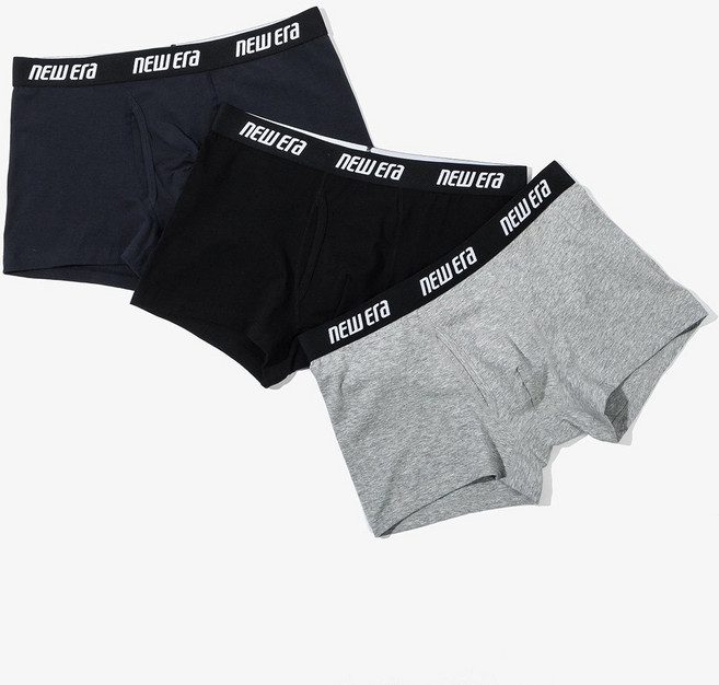 뉴에라 미들 드로즈 언더웨어 3팩 멀티 14628655