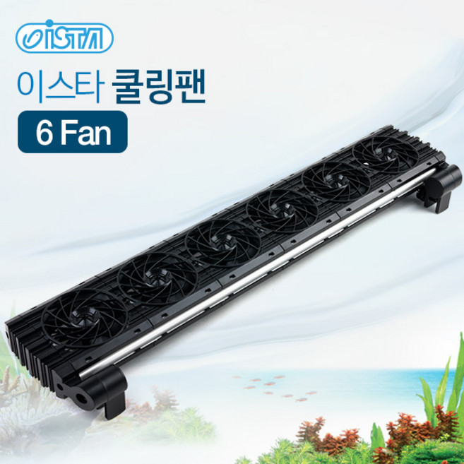 이스타 에너지 절약형 쿨링팬 6구 (3자용), 1개