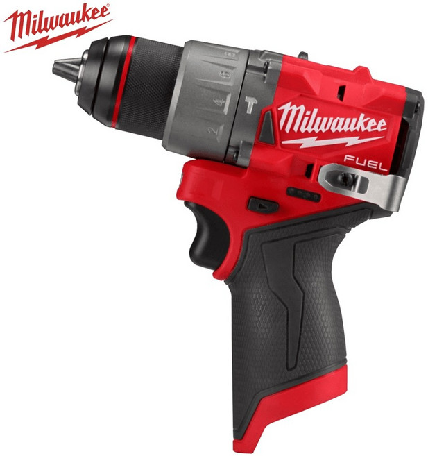 Milwaukee 美沃奇 12V M12FPD2 無碳刷 震動電鑽起子機, 1個, M12FPD2(雙3.0版原廠雙機箱)