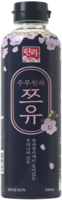 한라 주부천하 쯔유, 500ml, 9개