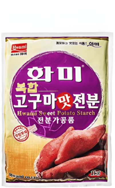 화미 복합 고구마 전분, 2개, 1kg