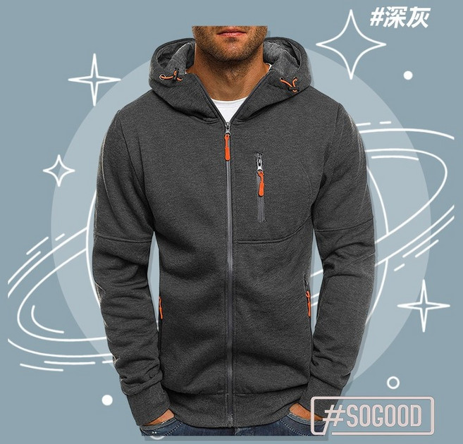連帽外套 休閒外套 前口袋 保暖外套 秋冬外套 工作外套 內層外套 健身外套 外套
