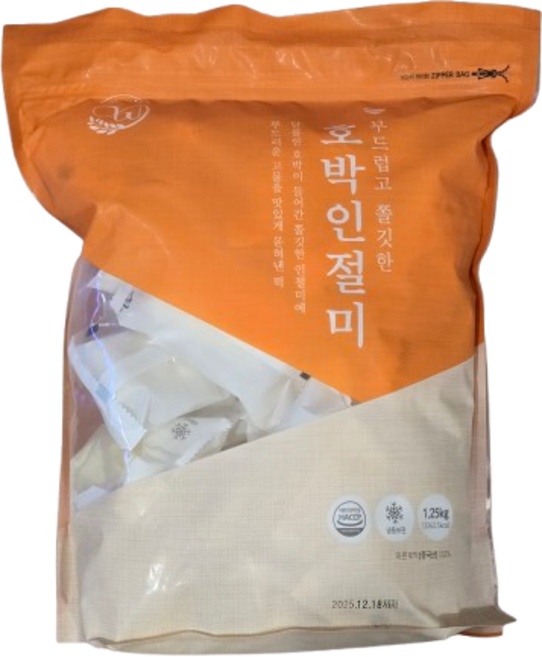 창억 호박인절미, 1.25kg, 1개