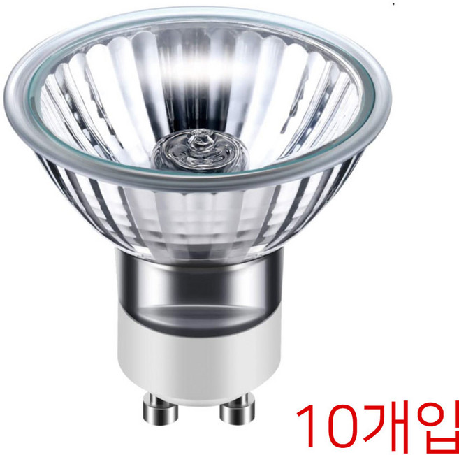 더스윗 양키캔들워머전구 할로겐전구 35W, 10개, 전구색