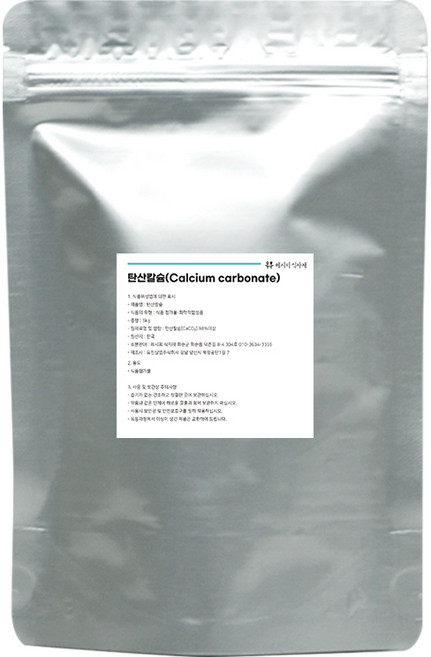 식품첨가물 국산 탄산칼슘, 1개, 5kg