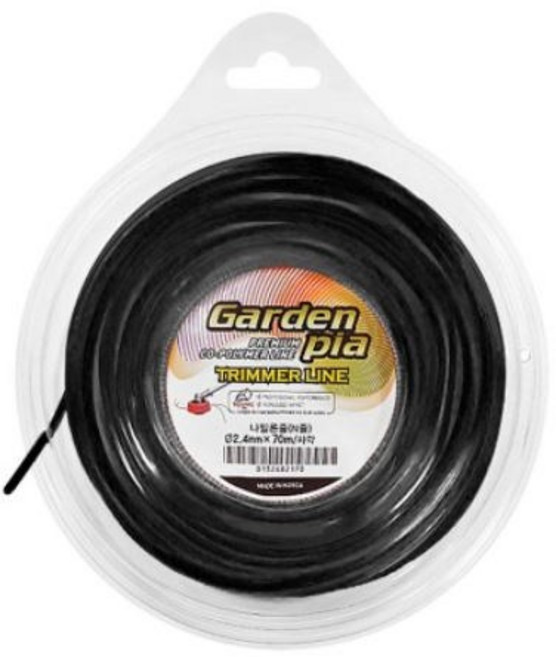 가든피아 예초기줄날 나일론커터 2.4mm x 70m, 1개